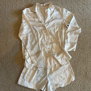 Abercrombie & Fitch Satin Jammies